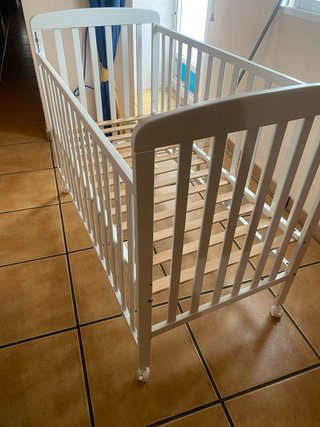 Cuna haya 120x60 + colchón Ecu kids