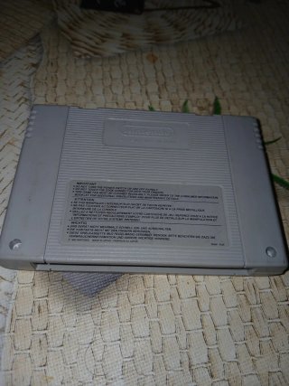 Toy Story Super Nintendo Cartucho