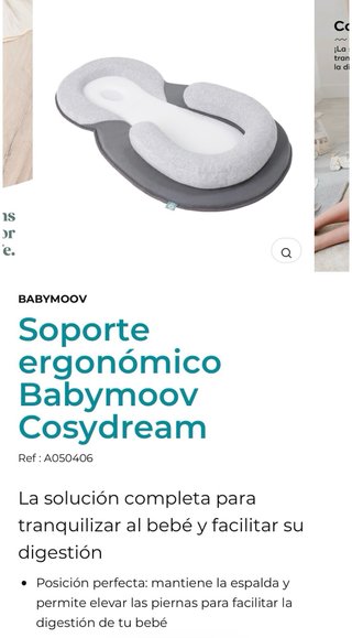Cojín reductor bebé recién nacido