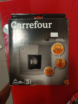 Soporte TV Carrefour 10-24 VESA 75x75