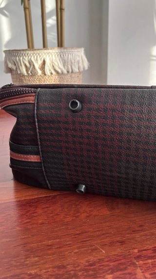 Lote Maletas Viaje Vintage Negro/marron