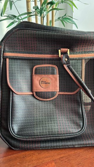 Lote Maletas Viaje Vintage Negro/marron