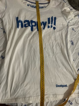 Camiseta Desigual Happy Talla M