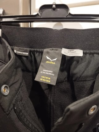 Pantalón Salewa Dolomia Mujer Negro