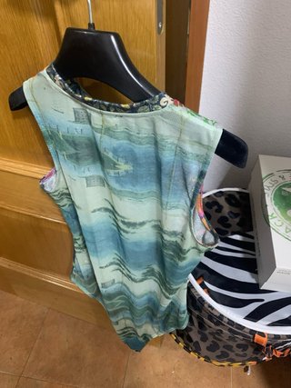 Body Desigual brillante fiesta Talla L