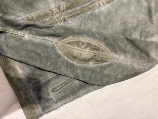 Cazadora hombre verde militar