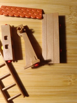 Lote Playmobil escalera teja