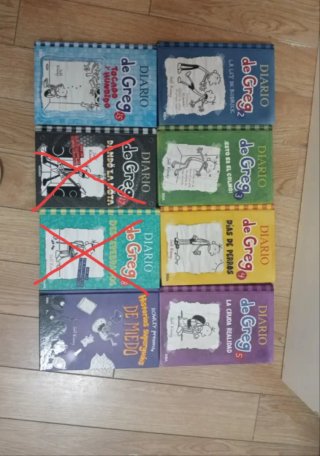 Colección el diario de greg: 2-3-4-15-libro rowley