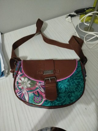 Bolso bandolera estampado