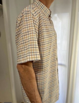 Camisa cuadros hombre talla 42
