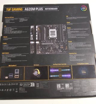 ❄️ Asus TUF A620M + Ryzen 5 7600X 6 nucleos/8❄️
