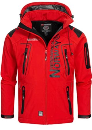 Chaqueta Geographical Norway Roja