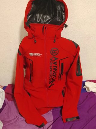 Chaqueta Geographical Norway Roja