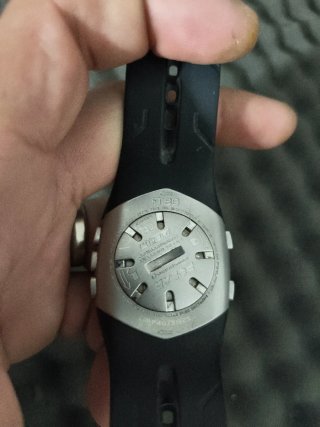Reloj Polar FT80 Negro y Plateado