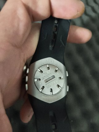 Reloj Polar FT80 Negro y Plateado
