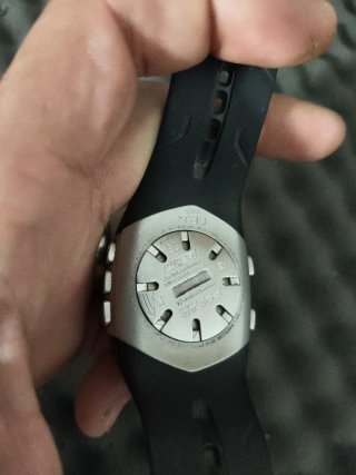 Reloj Polar FT80 Negro y Plateado