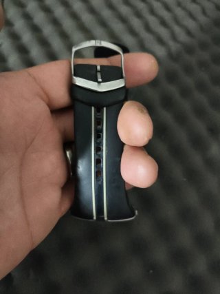 Reloj Polar FT80 Negro y Plateado
