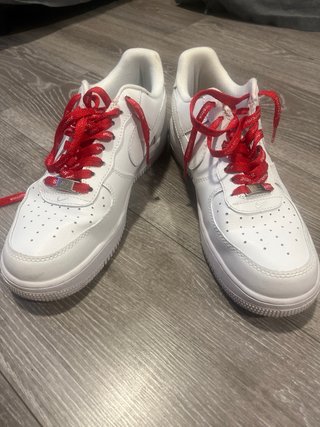 Nike Air Force 1 Supreme Blancas Rojas