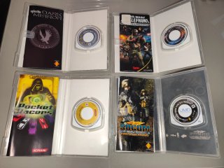Lote 4 Juegos PSP 6€ a 8€ unidad (español).