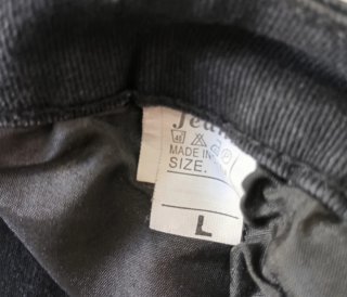 Shorts vaqueros negros rotos