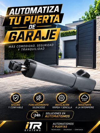 Automatización de puertas de garaje