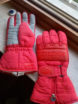 Guanti da sci Invicta rossi