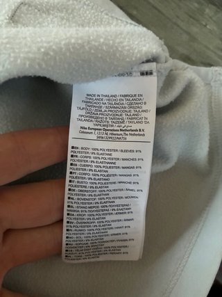 Sudadera PSG Nike Blanca Media Cremallera