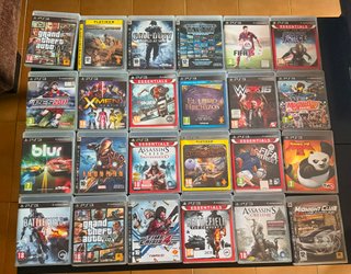 Lote PS3 completo: consola, mandos, juegos y más