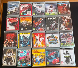 Lote PS3 completo: consola, mandos, juegos y más