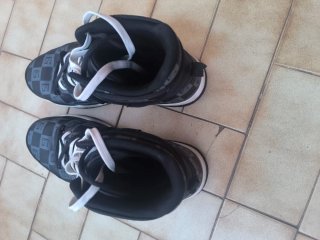 Botines Gianni Kavanagh Negros y Grises