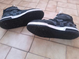 Botines Gianni Kavanagh Negros y Grises