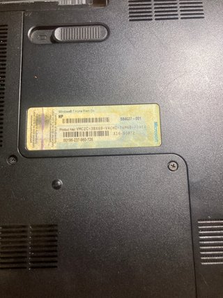 Portátil HP