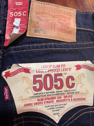 Pantalón Levi's 505C Talla 32 Nuevo