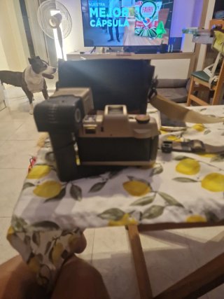 Cámara Olympia Analógica con Flash