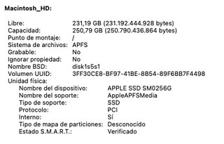 MacBook Air 2015 i5 256GB 4GB Plata