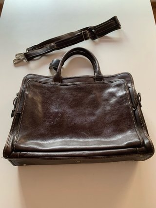 Maletín Piel Marrón Elegante