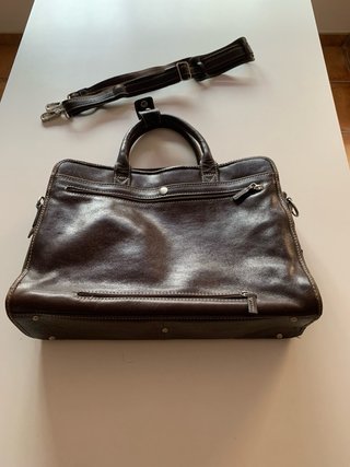 Maletín Piel Marrón Elegante