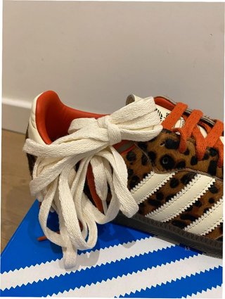 Adidas Samba OG Leopardo Rojo Talla 42