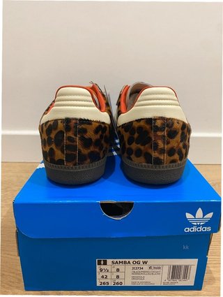 Adidas Samba OG Leopardo Rojo Talla 42