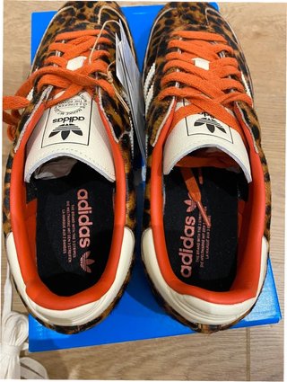 Adidas Samba OG Leopardo Rojo Talla 42