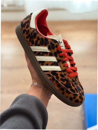 Adidas Samba OG Leopardo Rojo EU39