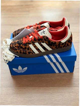 Adidas Samba OG Leopardo Rojo EU39