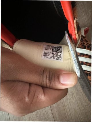 Adidas Samba OG Rojo Leopardo Talla 40