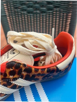 Adidas Samba OG Leopardo Rojo EU38.5