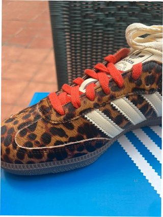 Adidas Samba OG Leopardo Rojo EU38.5