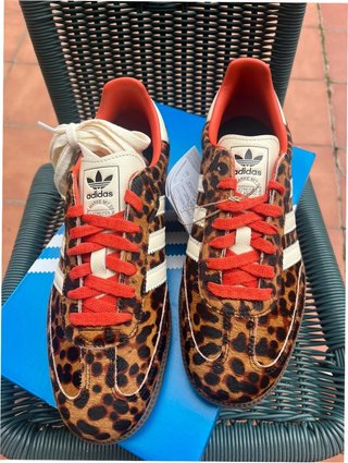 Adidas Samba OG Leopardo Rojo EU38.5