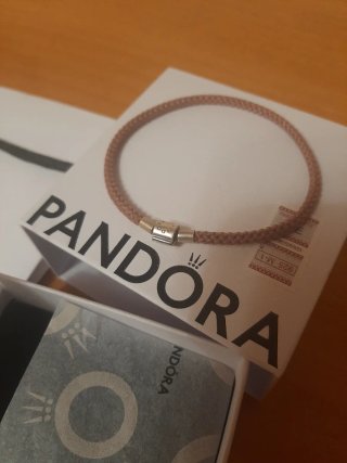 Pulsera Pandora Plata rosado