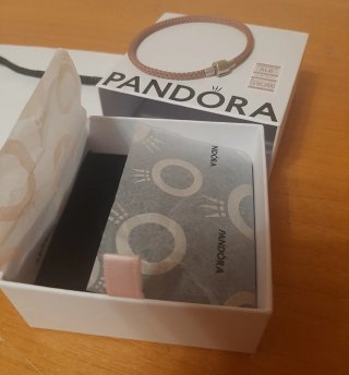 Pulsera Pandora Plata rosado