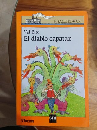 Coleccion naranja El barco de vapor