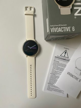Smartwatch Garmin Vívoactive 6 Marfil/Oro
